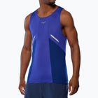 Pánske bežecké tričko Mizuno DryAeroFlow Tank reflexblue