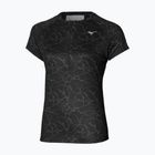 Dámske bežecké tričko Mizuno Graphic Trail Tee black