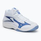 Volejbalová obuv Mizuno Thunder Blade Z Mid white/bellwether blue/bel air blue