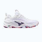 Halové topánky Mizuno Wav Stealth Neo 2 white/violet indigo/camellia rose