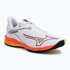 Pánske tenisové topánky Mizuno Wave Exceed Tour 6 AC White/Fiery Coral 2/Citrus
