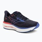 Dámske bežecké topánky Mizuno Wave Rider 29 odyssey gray/iris bloom/calypsocoral