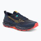 Pánske bežecké topánky Mizuno Wave Daichi 9 baritone blue/citrus/fiery coral 2
