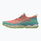 Dámske bežecké topánky Mizuno Wave Daichi 9 fresh salmon/white/sharp green