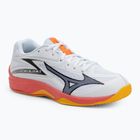 Volejbalové topánky Mizuno Thunder Blade Z white/fiery coral 2/citrus