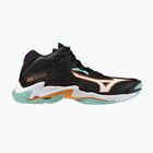 Volejbalové topánky Mizuno Wave Lightning Z8 Mid black/tangelo/ice green