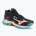 Volejbalové topánky Mizuno Wave Lightning Z8 Mid black/tangelo/ice green