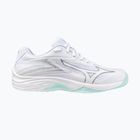 Dámske volejbalové topánky Mizuno Thunder Blade Z white/blue tint