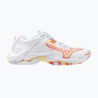 Dámske volejbalové topánky Mizuno Wave Lightning Z8 white/calypso coral/pale banana