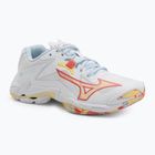 Dámske volejbalové topánky Mizuno Wave Lightning Z8 white/calypso coral/pale banana