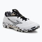 Halové topánky  Mizuno Wave Stealth 6 white/black/ge gold