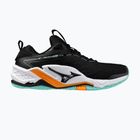 Hádzanárske topánky Mizuno Wave Stealth Neo 2 black/tangelo/ice green