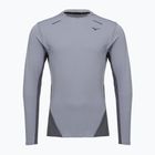 Pánsky bežecký longsleeve Mizuno Tech Thermal Charge quiksilver