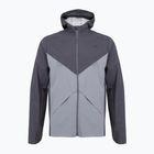 Pánska bežecká bunda Mizuno Tech Thermal Charge Hooded quiksilver
