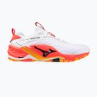 Hádzanárske topánky Mizuno Wave Stealth Neo 2 white/flery coral 2/citrus