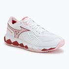 Dámske tenisové topánky Mizuno Wave Enforce Tour 2 CC white/pinkesque/barbados/cherry