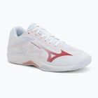 Dámske volejbalové topánky Mizuno Lightning Select white/rose elegance/lava falls