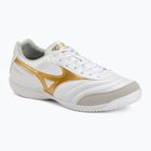 Futbalové kopačky Mizuno Morelia Sala Elite IN white/football gold/galaxy silver