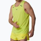 Pánske bežecké tričko Mizuno Tech Light Tank lightning yellow