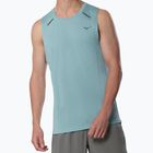 Pánske bežecké tričko Mizuno Active DryAeroFlow Tank Top aquifer