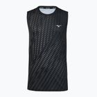 Pánske bežecké tričko Mizuno Core Graphic Sleeveless black/gray