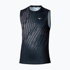Pánske bežecké tričko Mizuno Core Graphic Sleeveless black/gray