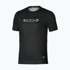 Pánske bežecké tričko Mizuno Core Graphic Tee black