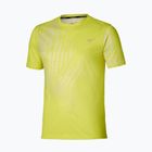 Pánske bežecké tričko Mizuno Core Graphic Tee lightning yellow