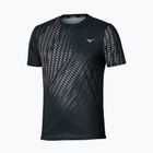 Pánske bežecké tričko Mizuno Core Graphic Tee black/gray