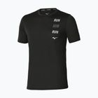Pánske bežecké tričko Mizuno Core Run Short Sleeve Tee black
