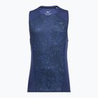 Pánske bežecké tričko Mizuno Active DryAeroFlow Graphic Tank Top estate blue