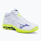 Volejbalové topánky Mizuno Wave Lightning Pro Mid white/lighting yellow/dazzling blue
