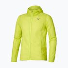 Pánska bežecká bunda Mizuno Tech Light Hooded lightning yellow