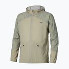 Pánska bežecká bunda Mizuno Active Alpha Hooded elm
