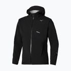 Pánska bežecká bunda Mizuno Trail Waterproof 20K Hooded black