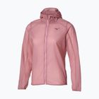 Dámska bežecká bunda Mizuno Tech Light Hooded Jacket rose elegance