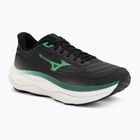 Pánske bežecké topánky Mizuno Wave Sky 9 black/goblin green/alpine green