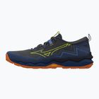 Pánske bežecké topánky Mizuno Wave Daichi 9 estate blue/lightning yellow