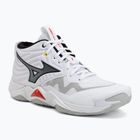 Volejbalové topánky Mizuno Wave Momentum Elite Mid white/black/fiery red