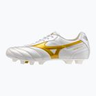 Kopačky Mizuno Morelia II Elite FG white/football gold/galaxy silver