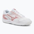 Dámske volejbalové topánky Mizuno Cyclone Speed 5 white/rose elegance/lava falls