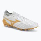 Futbalové kopačky Mizuno Morelia Neo IV Beta Japan AG white/mp gold/cool gray 3c
