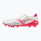 Futbalové kopačky Mizuno Morelia Neo IV Beta Elite FG white/pink tetra/fuchsia purple