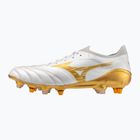 Futbalové kopačky Mizuno Morelia Neo IV Beta Elite Mix white/mp gold/cool gray 3c