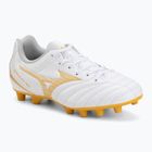 Detské futbalové kopačky Mizuno Monarcida Neo III Select FG white/mp gold