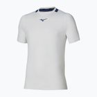 Pánske tenisové tričko Mizuno Tennis Core Short Sleeve Tee white/insignia blue