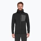 Pánska trekingová mikina Rab Superflux Hoody black