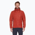 Pánska  páperová bunda  Rab Cirrus Flex Hoody tuscan red