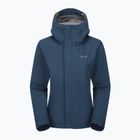 Dámska bunda do dažďa Rab Downpour tempest blue