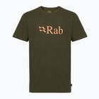 Pánske tričko Rab Ridge Tee ebony